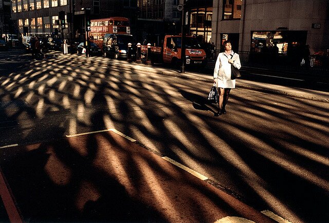 Street Photograph Wintersun, by Nick Turpin
